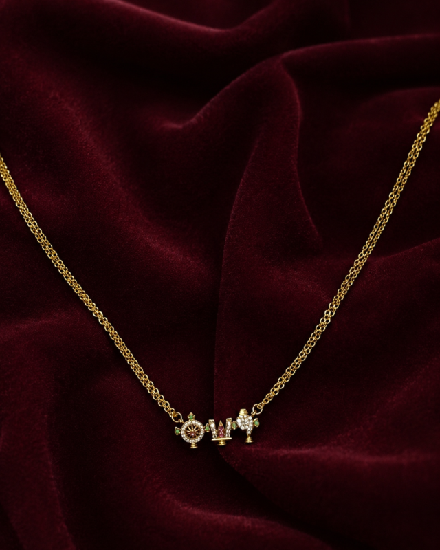 Govinda Namalu — auspicious and elegant chain ( choker length)